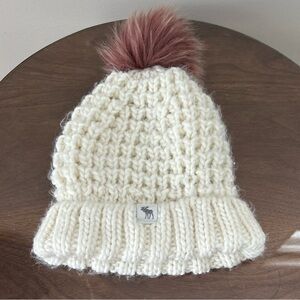 Abercrombie Kids Cream Knit Headband